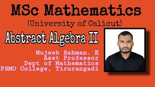 69 Galois theory Main theorem  Abstract Algebra  MSc Maths  Second Sem  Calicut  PSMO College [upl. by Winola]