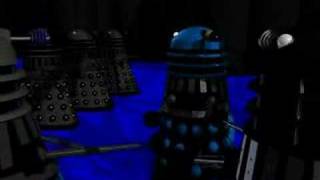 Frontier In Space Scheming Daleks 3D animation [upl. by Anairo145]