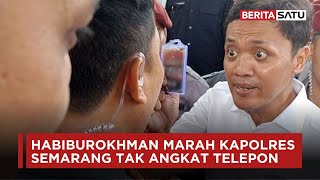 Kasus Polisi Tembak Pelajar Habiburokhman Marah Kapolres Semarang Tak Angkat Telepon  Beritasatu [upl. by Schaaff]