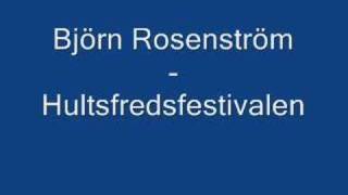 Björn Rosenström  Hultsfredfestivalen [upl. by Bobette]