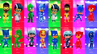 PJ Masks  Romeo 🆚 Newton Star 🆚 CatBoy 🆚 Owlette 🎶 Tiles Hop EDM Rush [upl. by Garlen158]