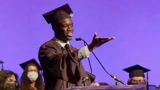 Valedictory Speech 2022  Lemar Archer  Emerson College  School of the Arts [upl. by Alcina]