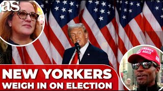 This NATION voted without a CONSCIENCE  New Yorkers and tourists weigh in on ELECTION [upl. by Allenrad]