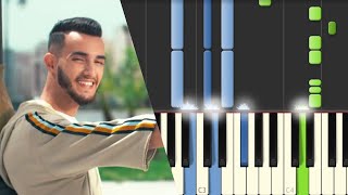 Zouhair Bahaoui  Decapotable  Piano Tutorial [upl. by Aierb301]