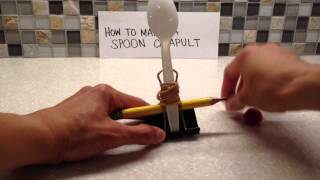 How to Make a Catapult for Kids [upl. by Conover]