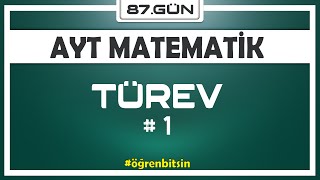 Türev 1  AYT MATEMATİK KAMPI 87gün  Rehber Matematik [upl. by Concepcion523]