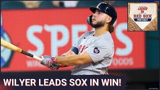 Locked on Red Sox POSTCAST Wilyer Abreu Hit 2 of the Red Sox 4 Bombs in Sundays win over Rangers [upl. by Lehte]