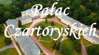 Pałac Czartoryskich w Puławach z lotu ptaka video 4k Pałac Czartoryskich w Puławach z drona DJI 4k [upl. by Magel468]