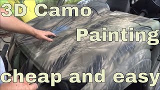 How to Camo Paint almost anything in 3D cheap [upl. by Nosned]