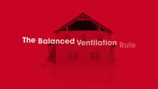 How to Plan a Balanced Attic Ventilation System  GAF Roofing Materials [upl. by Nonnaihr524]