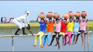 Must Watch New Game Special Comedy Video 2024 😎Totally Amazing Comedy 2023 Epi 369 By Bidik Fun Tv [upl. by Orecic]