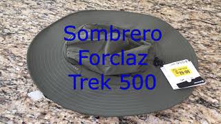 Sombrero Forclaz Trek 500 Kaki  Decathlon [upl. by Jelle]