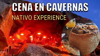 Cena en las Cavernas del Calafate NATIVO EXPERIENCE [upl. by Chantalle]