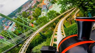 Lisebergbanan 4K 60fps frontseat onride POV Liseberg 2023 [upl. by Gnuj]