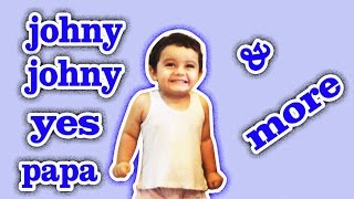 Johny Johny Yes Papa amp More  Compilation  Playlist  Popular Nursery Rhymes Collection [upl. by Adla]