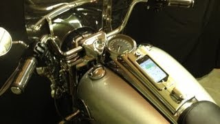 Cyclone Dash for Road King Mounting Instructions [upl. by Yenar399]