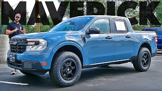 2023 Ford Maverick lifted  Ticks A LOT of boxes [upl. by Alyac992]