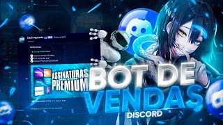 Novo Bot de Vendas Discord Automático 🚀 [upl. by Piderit]