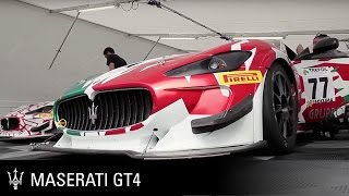 Maserati racing at Competition102 GT4 European Series 2016 Monza [upl. by Letsirk]