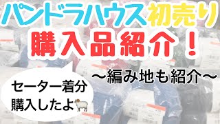 【毛糸レビュー】パンドラハウス初売り購入品紹介 ep117 [upl. by Naivart564]