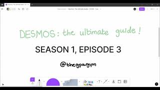 Desmos for Digital SAT The Ultimate Guide Season 1 Episode 3 🚀 [upl. by Ennovehs]