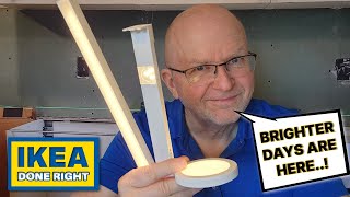 Why IKEA’s Mittled Cabinet Lights Are Worth It Review  Installation [upl. by Osnofledi751]