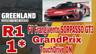 Asphalt 9 FV Frangivento SORPASSO GT3 GrandPrix Round1 1 TouchDrive [upl. by Neyrb]