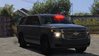 RCMP unmarked Tahoe quotkquot div [upl. by Amersham40]