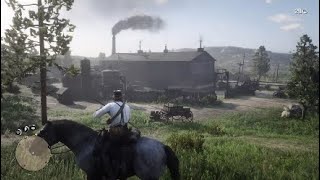 Red Dead Redemption 2  How to steal Oil Wagon for John Marston EASIEST WAY  Pouring Forth Oil [upl. by Aillimac]