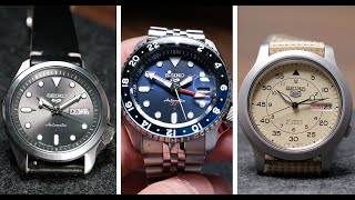 Top 8 Seiko 5 Watches That Offer Incredible Value [upl. by Eanerb]