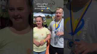 October is Down Syndrome Awareness Month💙💛🩵💛 samuelpiazza gigisplayhousetampa [upl. by Aneekal]