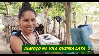 ALMOÇAMOS NA VILA QUEIMA LATA [upl. by Tica]