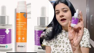 The derma co products for oily and acne prone skin [upl. by Annawyt]