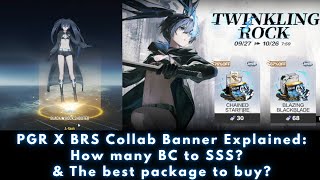 PGR X Black Rock Shooter Collab Banner Explained How many BC are needed amp the best package to buy [upl. by Aiva]