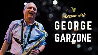 A Saxophone Master Class with George Garzone [upl. by Janerich]