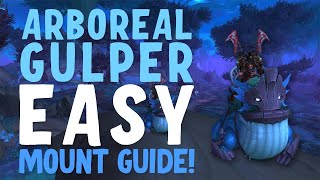 How to Get The Arboreal Gulper EASY Shadowlands Mount Guide  World of Warcraft Shadowlands [upl. by Carder]