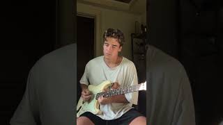 Careless Whisper Guitar Solo  George Michael Cover on Electric Guitar [upl. by Wye]