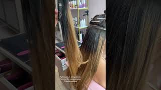 Como aplicar mega hair de fita adesiva hair [upl. by Florri540]