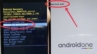 Remove Download Mode  Reboot to Bootloader in Android One [upl. by Iturhs]