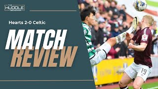 Celtics loss to Hearts Scottish refereeing standards and Livingston preview  The Huddle Breakdown [upl. by Nomaj]