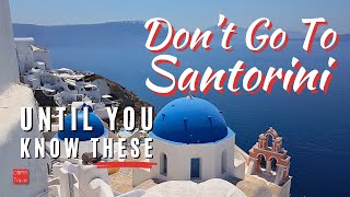 THE Know BEFORE You Go Santorini Greece Travel Guide 🇬🇷 for First Time in Santorini Planning [upl. by Tacklind]