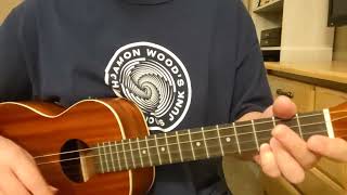 quotLike a Rolling Stonequot BARITONE UKULELE LESSON Bob Dylan [upl. by Rednal]