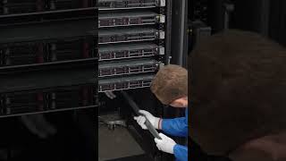 HPE ProLiant DL360 Gen 10  Rack Installation serverrack datacenter itinfrastructure serverroom [upl. by Battista]