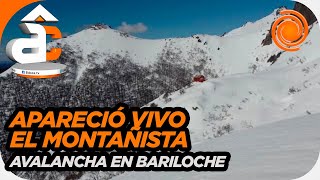 MILAGRO EN LA MONTAÑA  Apareció el montañista de Córdoba que había sido alcanzado por una avalancha [upl. by Merton438]