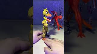 Making FNAF animatronics with clay shorts [upl. by Dlareme]