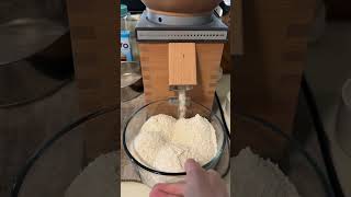 Sana Grain Mill  Using fresh milled grain for a Bloomer Loaf grain Sanagrainmill growlocal [upl. by Nirmak255]