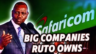 BIG COMPANIES OWNED BY RUTO IN KENYA HOW RICH IS RUTO PRESIDENTS LIFESTYLE AUDIT [upl. by Tegdirb]