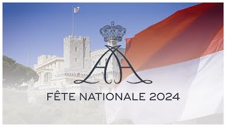 Fête Nationale 2024  Te Deum en la Cathédrale et Cérémonie au Palais Princier [upl. by Anitnelav]