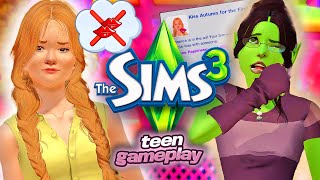 Cozy sims 3 teenoriented gameplay so much to do omg [upl. by Benjamin]