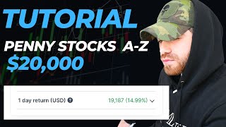 The Easiest Way To Make 20000 Trading Penny Stocks Trading Tutorial [upl. by Judenberg710]